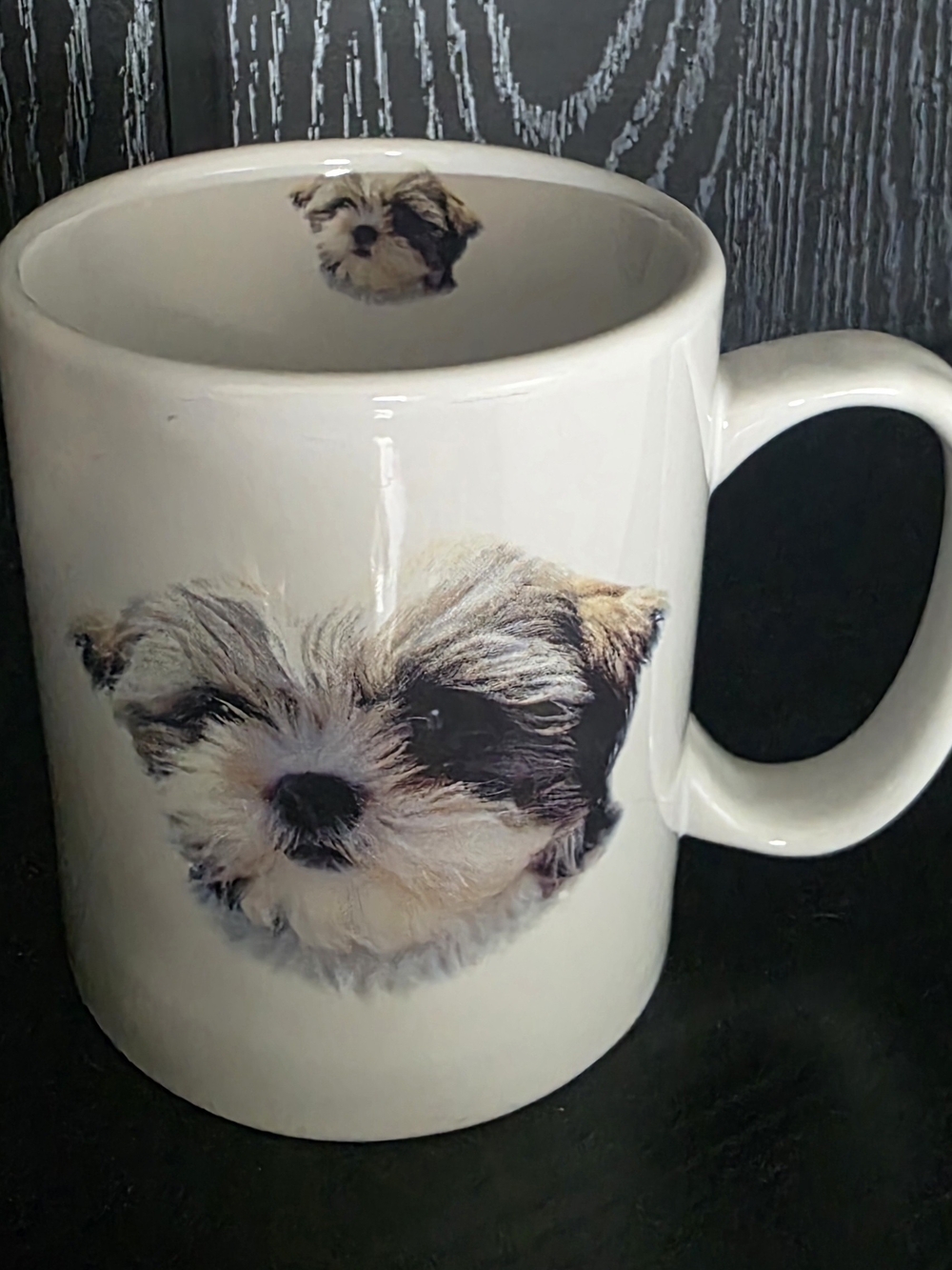 Shih Tzu Face Ceramic Coffee Mug